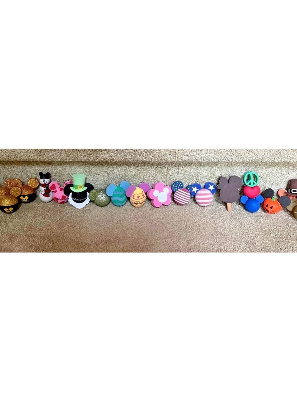 20 Disney Parks Antenna Toppers Collectible Souvenir Mickey Minnie Holidays Lot